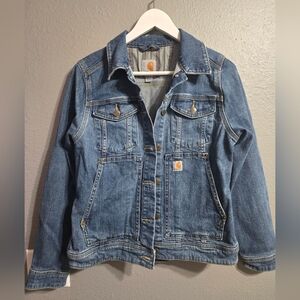 Carharrt Benson Jean Jacket Size Small